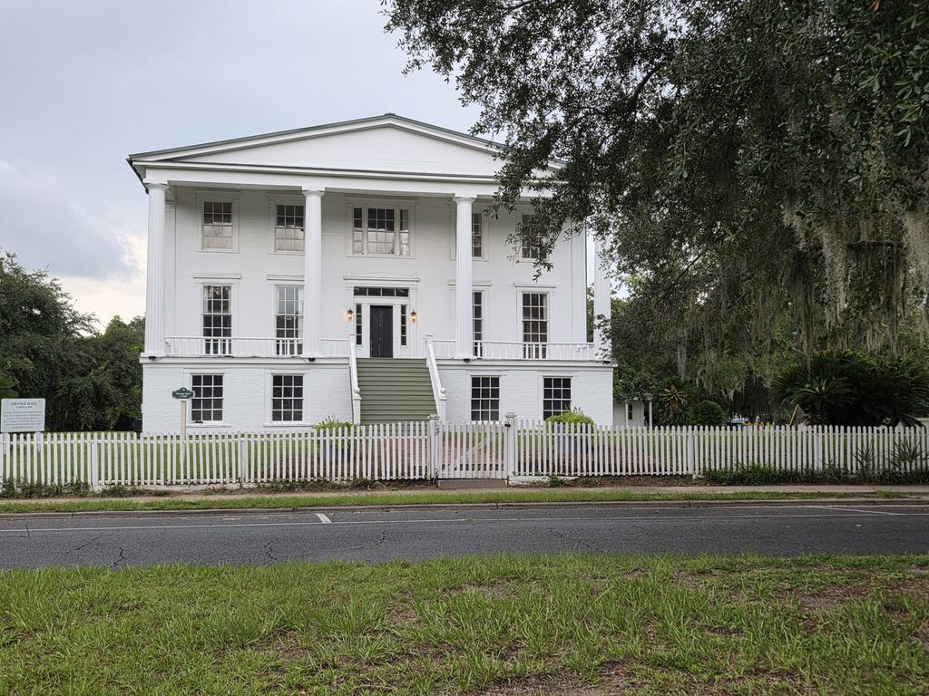 Antebellum mansion, Orange Hall, is a 9,500 square foot landmark in the heart of St. Marys, GA. Built around 1830.